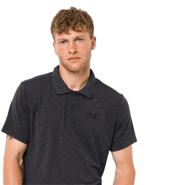 Поло Travel Polo (black; Мужской; XL)